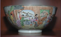 Chinese porcelain bowl. 
