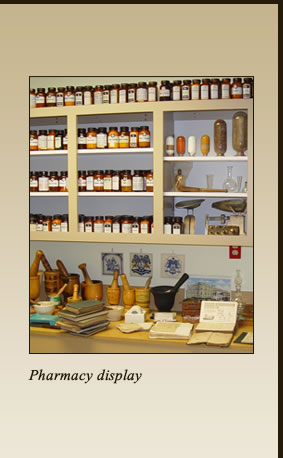 Pharmacy display. 