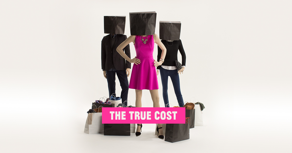 The True Cost film cover. 