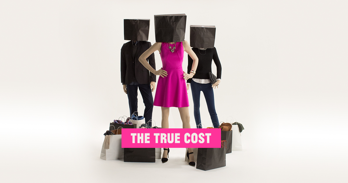 The True Cost film cover.